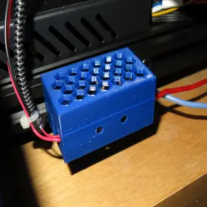 LM2596 Buck converter base with M3 holes for T-Nut fixing