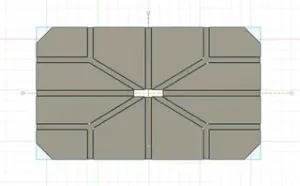 Home Depot 27gal Storage Tote Floor Profile