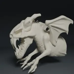 AI Skull Collection - The Baby Dragon