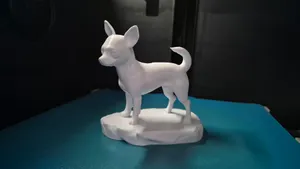 Chihuahua dog statue model