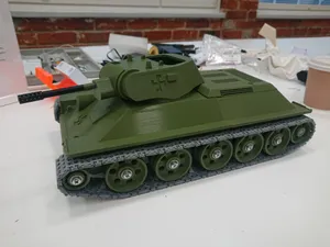 RC Tank T-34 PS. 231-1 Part 7 main gearbox