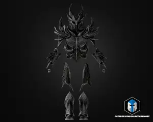 Daedric Helmet and Armor - 3D Print Files