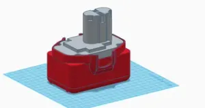 Li-Ion case for MAKITA 8391DWPE PA18 18V Drill