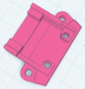 Ender 3 NG V1.2 Toolhead Accessory Mount for Mellow Fly-ADXL345-USB