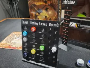 Element and Round tracker for Gloomhaven, Frosthaven and Jaws of the Lion