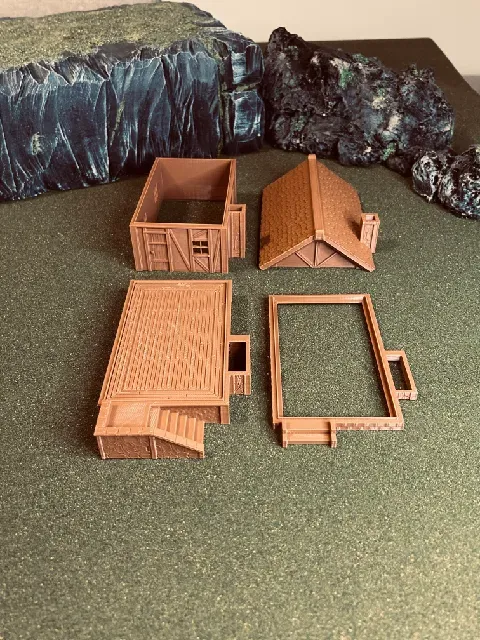 Modular Medieval RPG House FDM-Friendly D&D Terrain — Фото 35 из 35