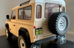 Rear door spare wheel carier holder for Landy 4x4 Hardtop 3D Sets