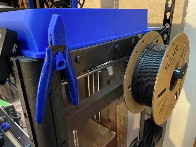 Flashforge Adventurer 5M (AD5M) IMPROVED, SIDE-MOUNT Spool Holder, Inlet, Runout Sensor Mount! v3.1 — Фото 3 из 7