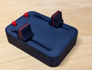 Passive Stereo 2-channel Audio Volume Mixer