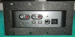 2U 19 inch rack front panel mount for WiiM Pro Plus
