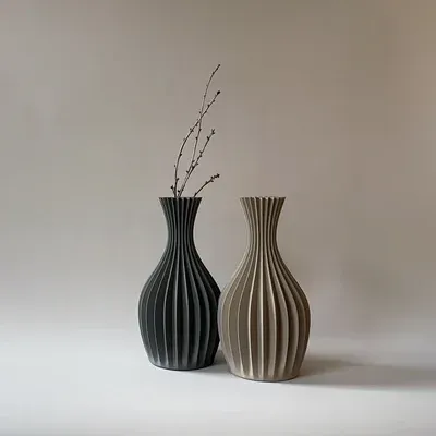 Table vase Sprout small- Dark grey — Фото 4 из 8