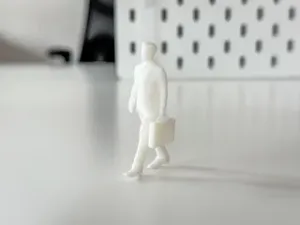 Miniature Walking Businessman/Man for your Diorama