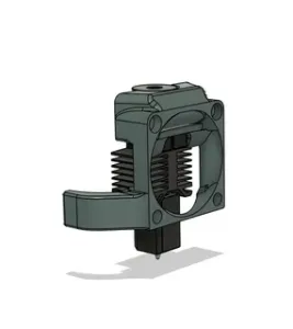 bambu hotend coverplate mount for i3mega mk4