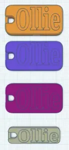 Ollie's Flat Pocket Whistle