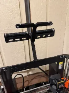 Dual Spool Prusa Filament Guide for Filler Spool Holder