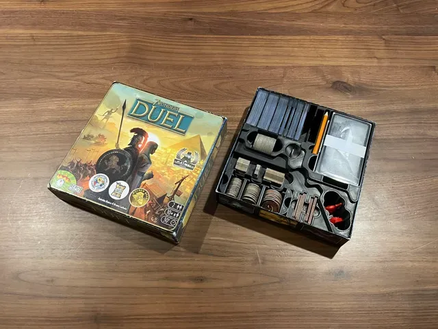 7 Wonders Duel Insert (Agora, Pantheon and Solo)