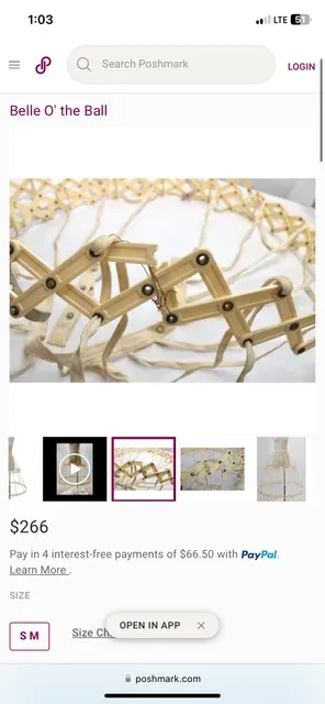 collapsible hoopskirt — Фото 3 из 5