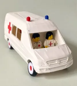 Rescue Car (Red Cross) Mercedes for Lego Applications
