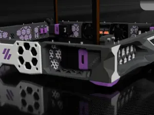 VORON 2.4 G2XL Stealth Skirts 300 & 350 - Cheese Grater & Hexagon