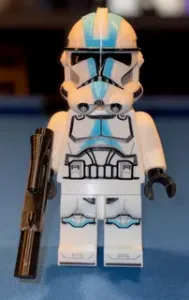 Star Wars Clone Trooper - 501st Legion Brick MegaFigure (5:1 Scale)