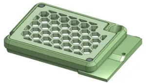 Improved Prusa Mini Electronics Cover with better cable guideance (REMIX)