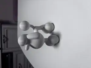 Poodle dog sculpture