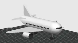 Airplane model