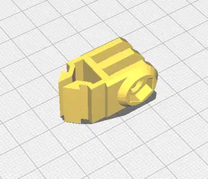 Camera Mount Alu Profile (Short) (Xiao ESP32S3/GoPro)