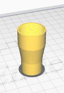 Element for attaching a shower head to a hose