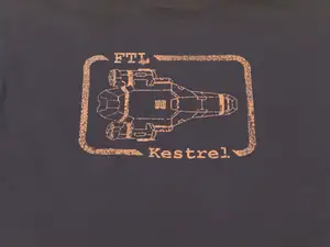 FTL: Faster Than Light Kestrel T-Shirt Stamp