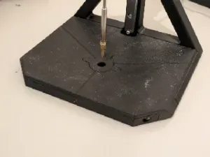 Stealth Press 1S - Build Plate Reinforcement Brace and Weight
