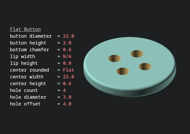 Parametric Button Generator — Фото 3 из 12
