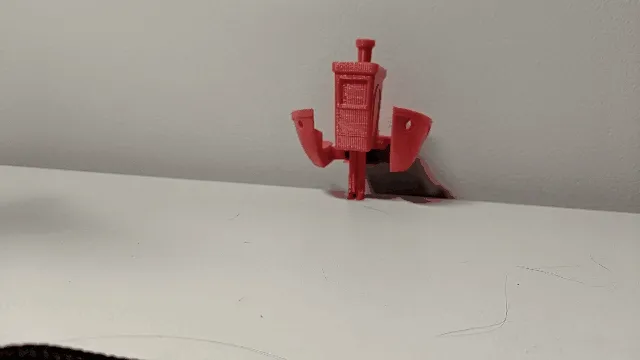 Benchynator - print-in-place, supports included in model, transformer robot.