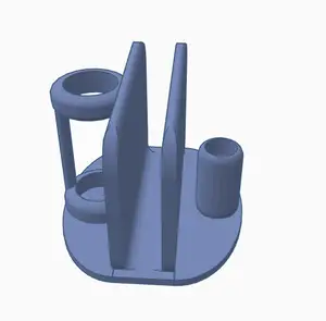 Holder for napkins, toothpick and little spoon
