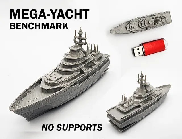 Mega-Yacht Benchmark No Supports