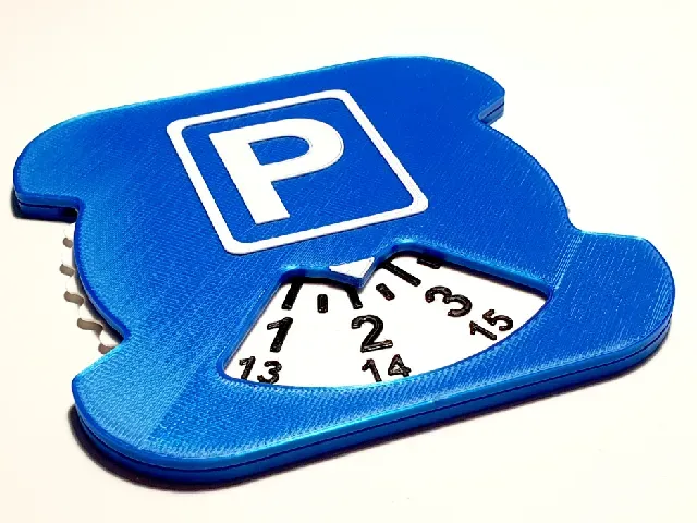 Parking disc/clock mini