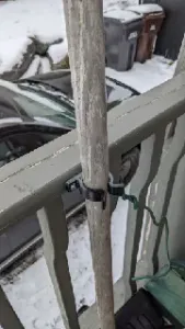 Shovel or broom holder