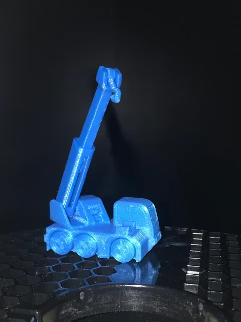 Miniature toy crane truck - print-in-place - also for MMU — Фото 5 из 11