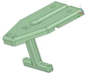 CTC 3D Bowden motor bracket