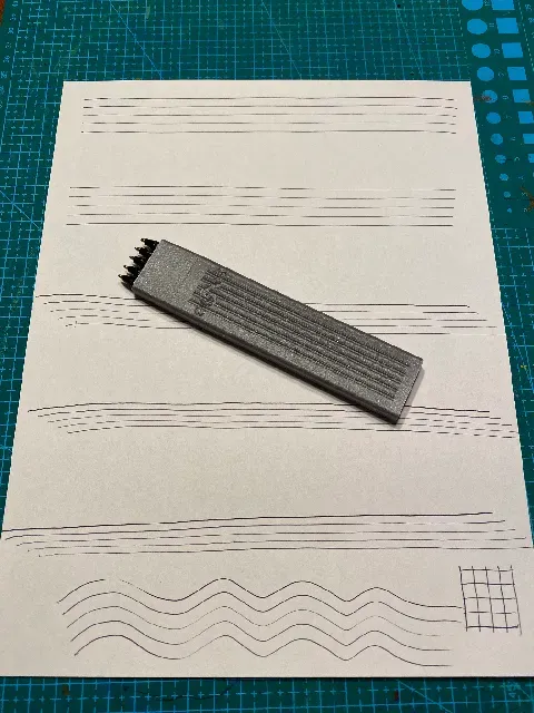 Music Staff Pen