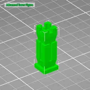 Tower / Castle Figure for Boardgame