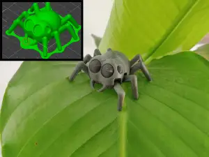 Gizo the Spider easy brim remove RMX Halloween