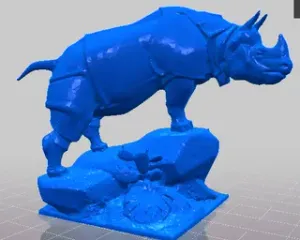 Rhinocéros in Orsay museum