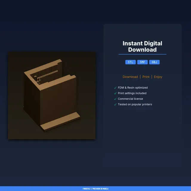 Cyberpunk Alley Book Nook - 3D Printable STL File — Фото 2 из 10
