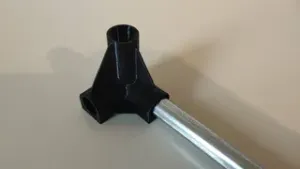 10mm 4-Way Right-Angle Tube Connector
