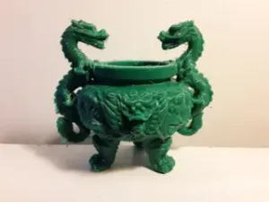 Incense Dragon Bowl