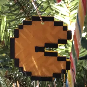 Pac-Man Ornament