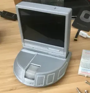 Star Trek Next Generation mini desktop monitor