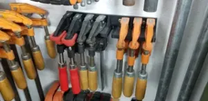 Rack for Bar Clamps with 8 Slots