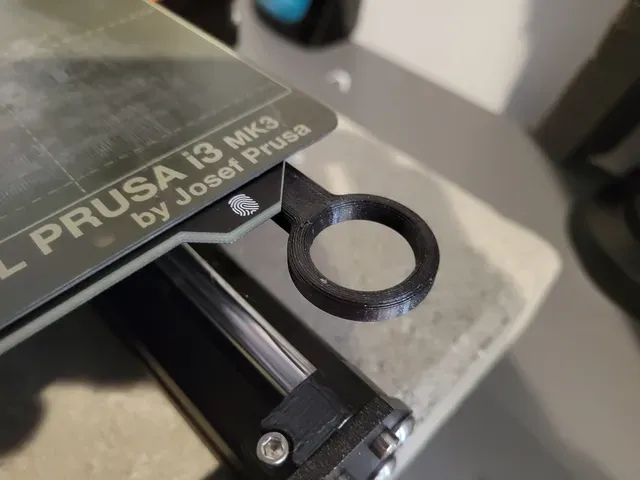 Prusa MK3 bed handle